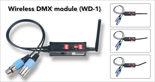 Wireless DMX module(WD-1)